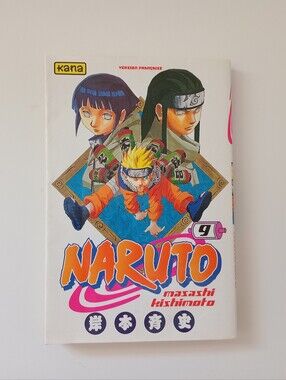 🌸CLEAROUT Naruto Tome 9 Masashi Kishimoto Manga Français Kana French Edition